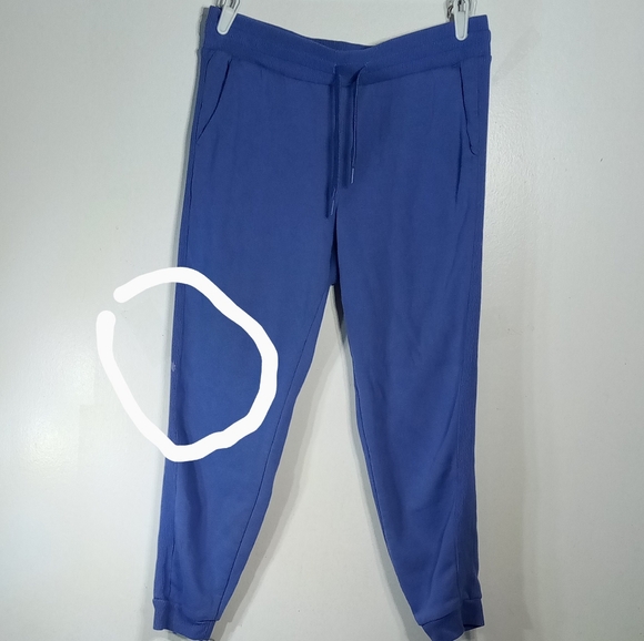 Members Mark Ribbed Fleece Joggers Sz Lg - Picture 6 of 6